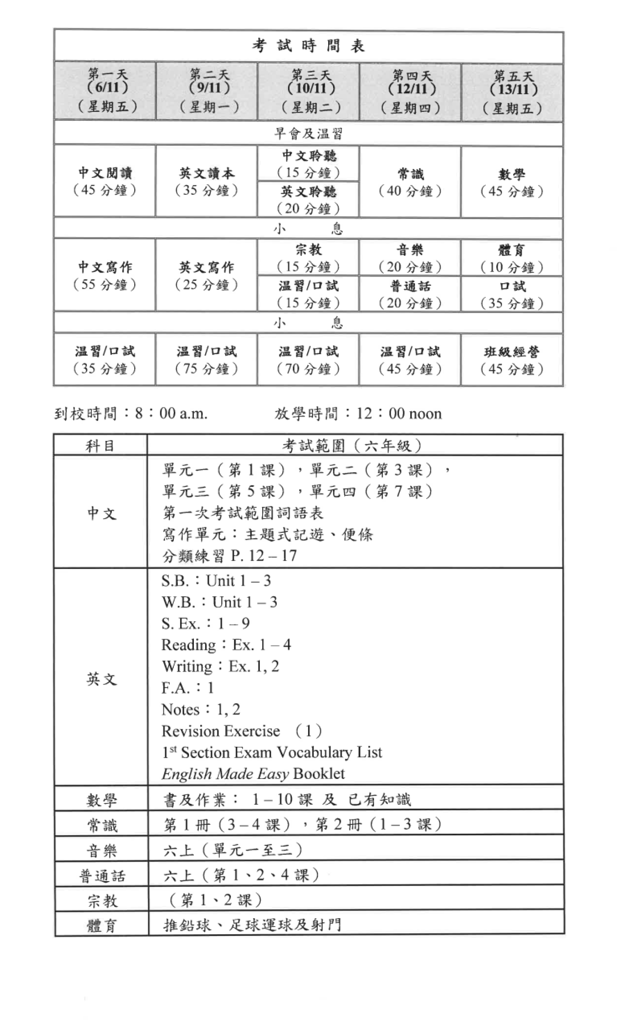 六年級